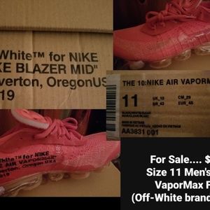 Vapor Max "WhiteOut "